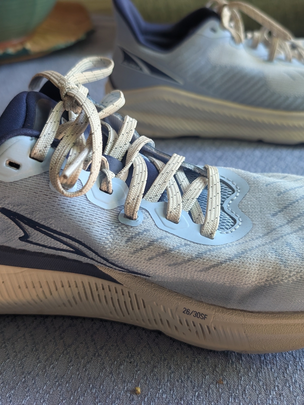 Light Blue Women's Performance Running / Hiking Shoes by Alta - Picture 2 of 4